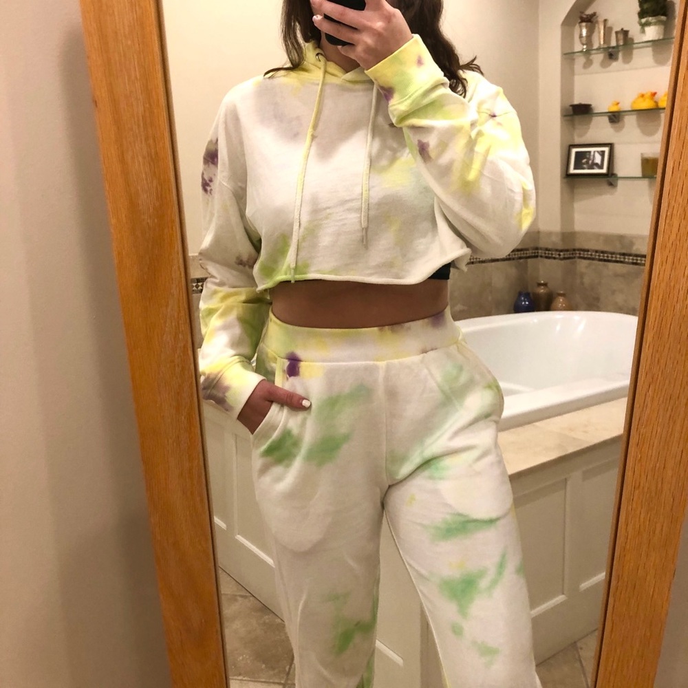 Hand dyed sweatsuit